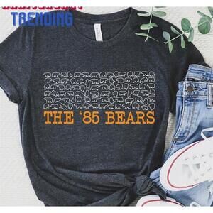 Unique 85 Chicago Bears Shirt Skyline Classic